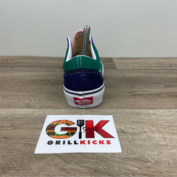 Women’s Old Skool Retro Court Multi/Tr Wht - Picture 2 of 5